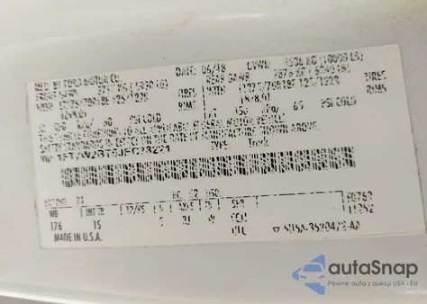 2018 Ford F-250 Xl z USA, uszkodzony, nr VIN 1FT7W2BT5JEC78221